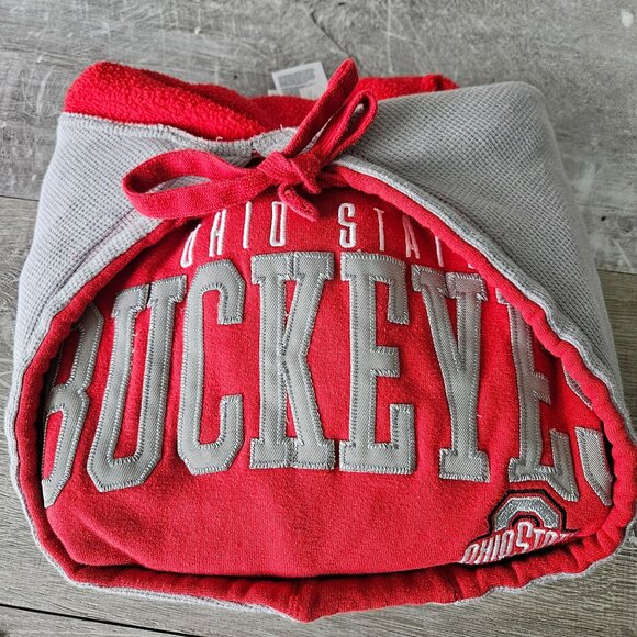 Champion Ohio State Buckeyes OSU Soft Red Hoodie Sweatshirt Size L - Picture 16 of 16